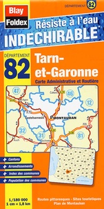  Blay-Foldex - Tarn-et-Garonne - 1/180 000.