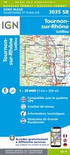  IGN - Tournon-sur-Rhône - Satillieu. 1/25 000.