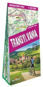 MDS - Transylvanie 1/250.000 (carte grand format laminée d'aventure tQ). Transylvania - Anglais. Transylvania