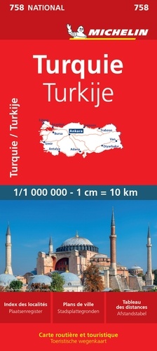 Turquie. 1/1 000 000  Edition 2023