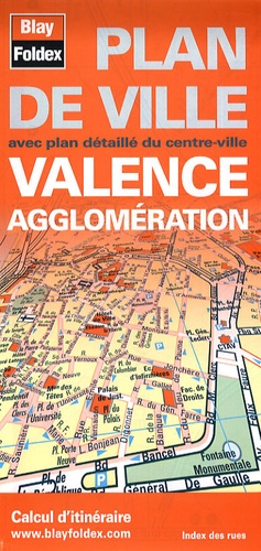  Blay-Foldex - Valence agglomération - Plan de ville.