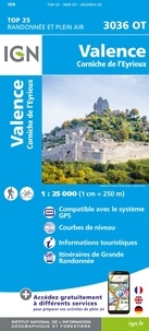  IGN - Valence Corniche de l'Eyrieux - 1/25 000.
