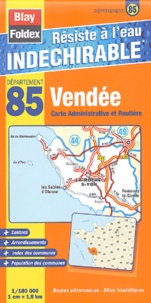  Blay-Foldex - Vendée - Carte Administrative et Routière.