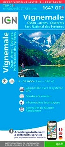 Vignemale, Ossau, Arrens, Cauterets, Parc national des Pyrénées - 1/25 000, Recto-verso, plastifiée-résistante.pdf