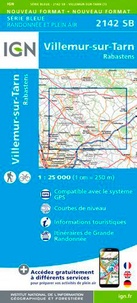  IGN - Villemur-sur-Tarn, Rabastens - 1/25 000.