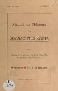 Résumé de l'histoire de Beaumont-le-Roger