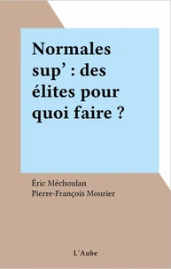 Normales sup', des élites pour quoi faire ?