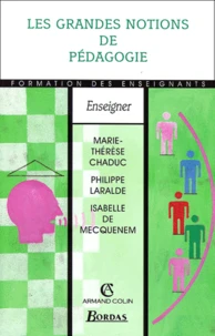 Les grandes notions de pédagogie