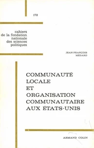 Communauté locale et organisation communautaire aux Etats-Unis
