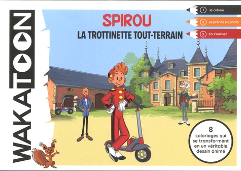  Mediatoon - Spirou et Fantasio - La trottinette tout terrain.