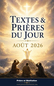 Textes &amp; Prières du Jour – Août 2026