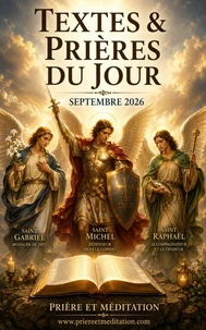 Textes &amp; Prières du Jour – Septembre 2026
