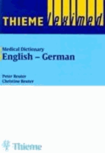 Medizinisches Wörterbuch 1. Englisch-Deutsch. ( Medical Dictionary 1. English - German).