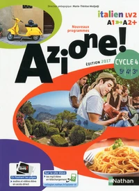 Italien 5e-4e-3e Cycle 4 A1-A2+ Azione !