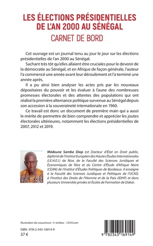 Les élections présidentielles de l'an 2000 au Sénégal. Carnet de bord
