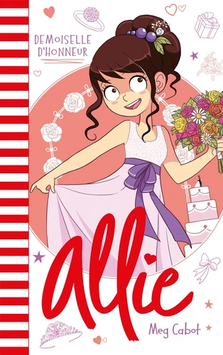 Couverture de Le carnet d'Allie n° 9 Demoiselle d'honneur