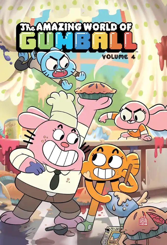 Couverture de The Amazing World of Gumball n° 4 The amazing world of Gumball : Volume 4