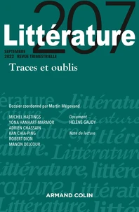 Traces et oublis