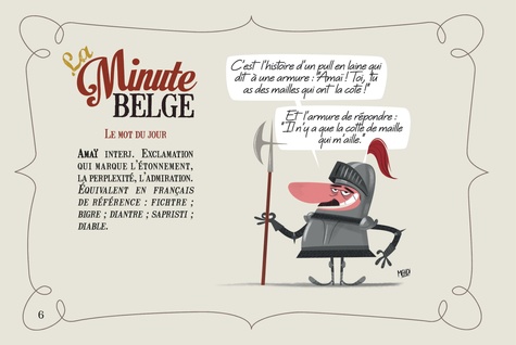 La Minute belge. Le petit dictionnaire illustré