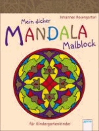 Mein dicker Mandala-Malblock für Kindergartenkinder.