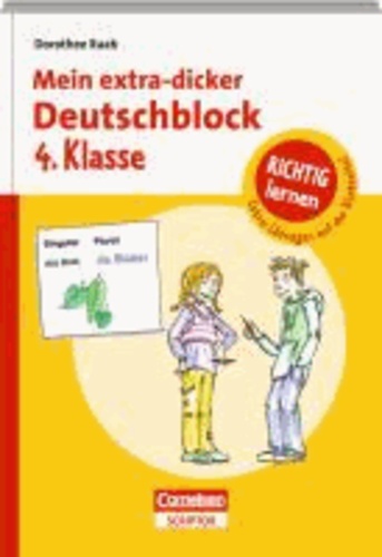Mein extra-dicker Deutschblock 4. Klasse.