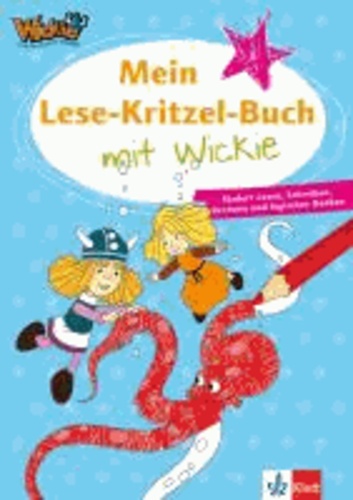 Mein Lese-Kritzel-Buch mit Wickie - fördert Lesen, Schreiben, Rechnen und logisches Denken.