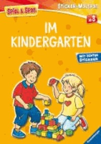 Mein Ravensburger Sticker-Malspaß: Im Kindergarten.