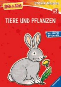 Mein Ravensburger Sticker-Malspaß: Tiere und Pflanzen.