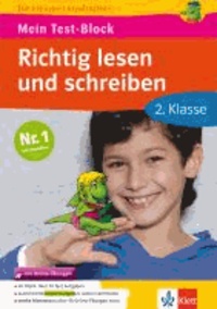 Mein Test-Block Richtig lesen und schreiben mit Online-Übungen 2. Klasse.