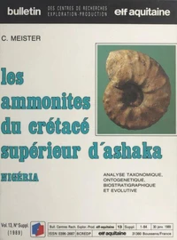 Les Amonites du crétacé supérieur d'Ashaka (Nigeria)