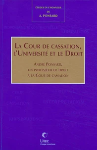 La Cour de Cassation, l'Université et le Droit