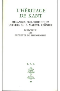 L'héritage de Kant