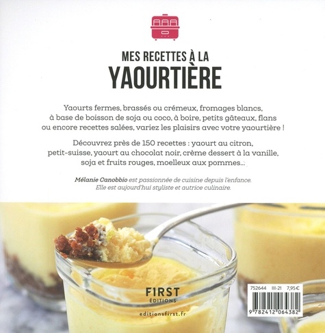 Mes recettes à la yaourtière