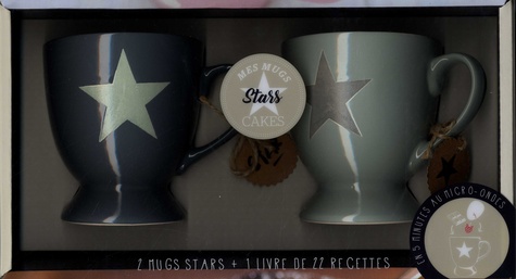 Mélanie Denizot - Mes mug cake stars - Avec 2 mugs stars.