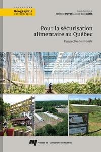 Collections de livres électroniques RSC Pour la sécurisation alimentaire au Québec  - Perspective territoriale en francais