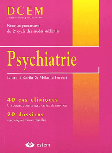 Psychiatrie 40 Cas Cliniques 20 Dossiers - 