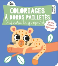 Coloriages à bords pailletés