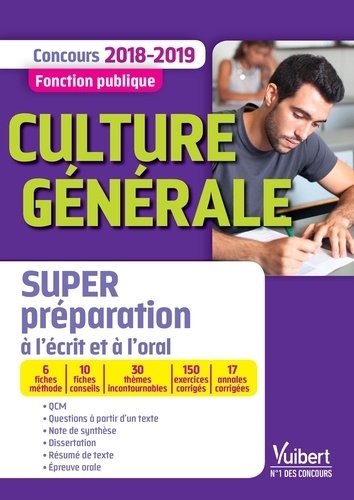 Culture générale. Concours Fonction publique  Edition 2018-2019