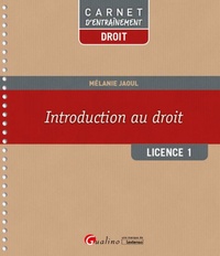 Mélanie Jaoul - Introduction au droit Licence 1.