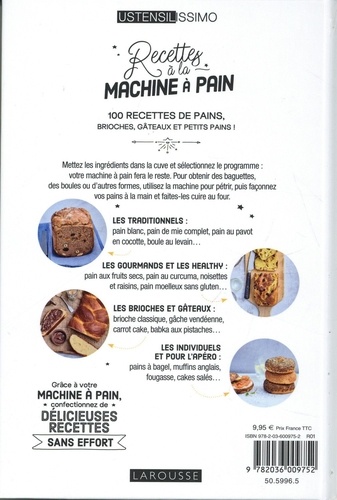 Recettes à la machine à pain