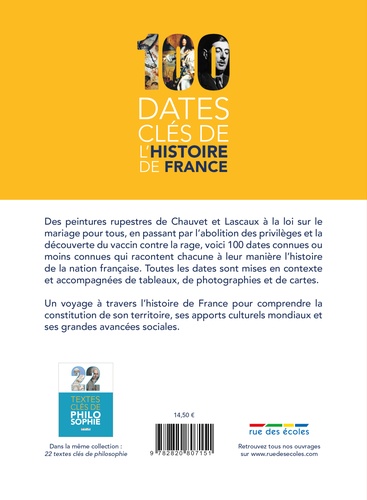 100 dates clés de l'histoire de France - Occasion