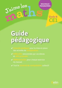 Maths Cycle 2 CE1 J'aime les maths