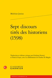 Sept discours tirés des Historiens (1598)