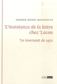 L'insistance de la lettre chez Lacan