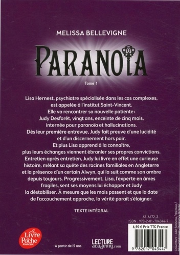 Paranoïa Tome 1