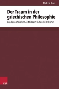 Der Traum in der griechischen Philosophie