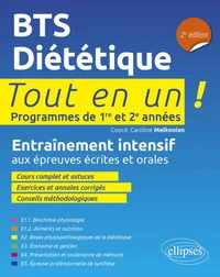BTS Diététique Tout en un 1re et 2e années