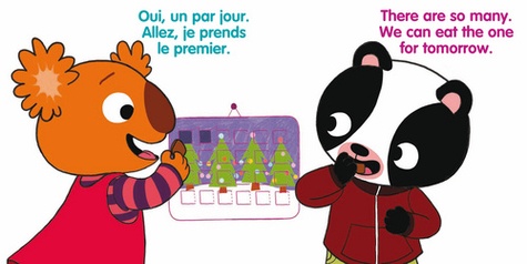 Christmas coming! Bientôt Noël !. Editions bilingue anglais-français