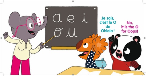 I love school! Vive l'école !. Edition bilingue anglais-français