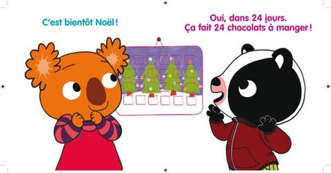 Oops et Ohlala attendent Noël